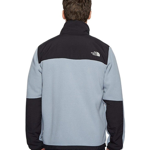 North FACE Men Denali 2 Full Zip Jacket MID Grey - Picture 3 of 4